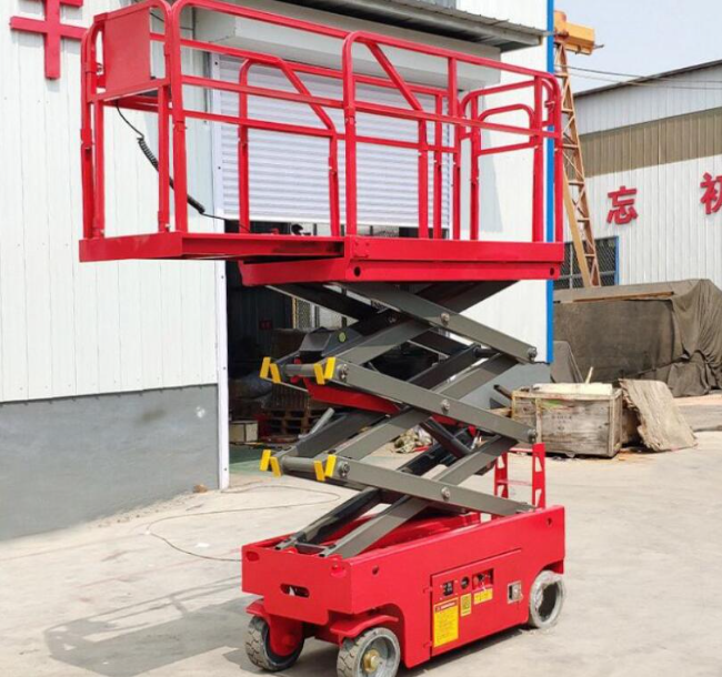 金沙移动剪叉式升降机